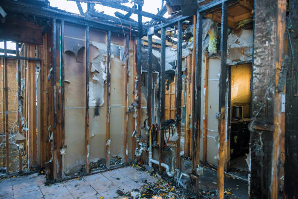 Professional Fire Damage Repair technician working in Osage Beach, MO